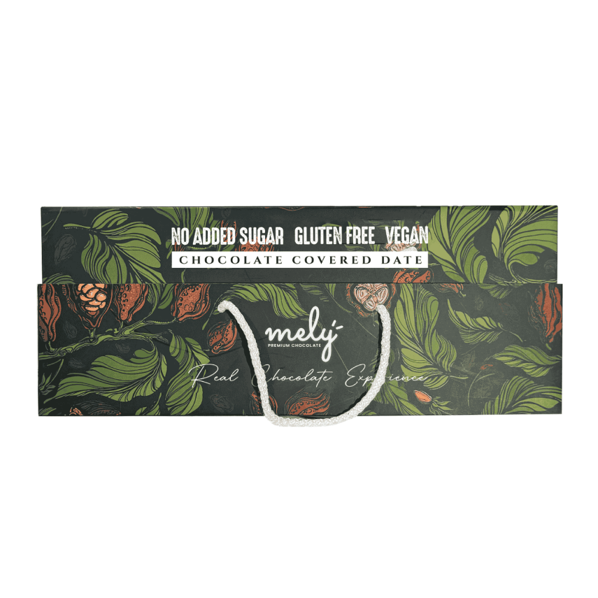 Çikolata Kaplı Hurma - Vegan 250g Yeşil Kutu - 1