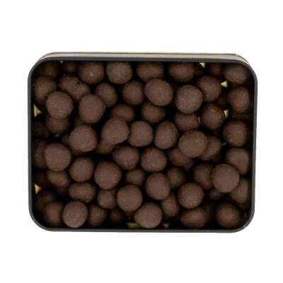 Elamore Şeker İlavesiz, Glütensiz, Vegan Fındıklı Bitter Çikolata - Küçük Kare Metal Kutu,150 gr - 2