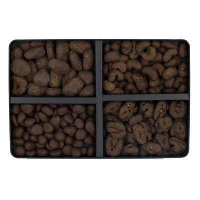 Elamore Şeker İlavesiz, Glütensiz, Vegan Mix Bitter Çikolata - Büyük Metal Kutu,400 gr - 2