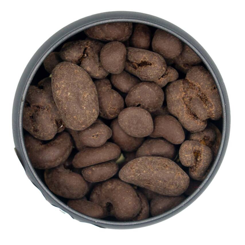 Elamore Şeker İlavesiz, Glütensiz, Vegan Mix Bitter Çikolata - Siyah Yuvarlak Metal Kutu, 150 gr - 2