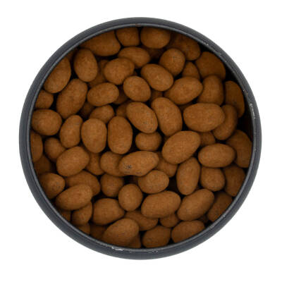 Elamore Şeker İlavesiz, Glütensiz, Vegan Premium Antep Fıstıklı Bitter Çikolata - Siyah Yuvarlak Metal Kutu, 150 gr - 2