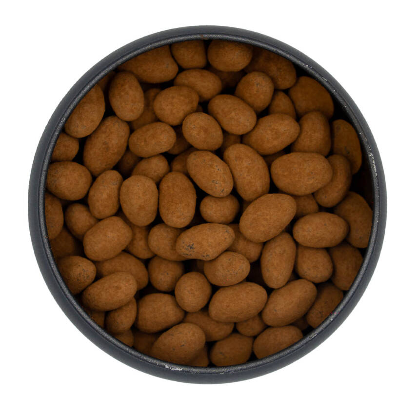 Elamore Şeker İlavesiz, Glütensiz, Vegan Premium Antep Fıstıklı Bitter Çikolata - Siyah Yuvarlak Metal Kutu, 150 gr - 2