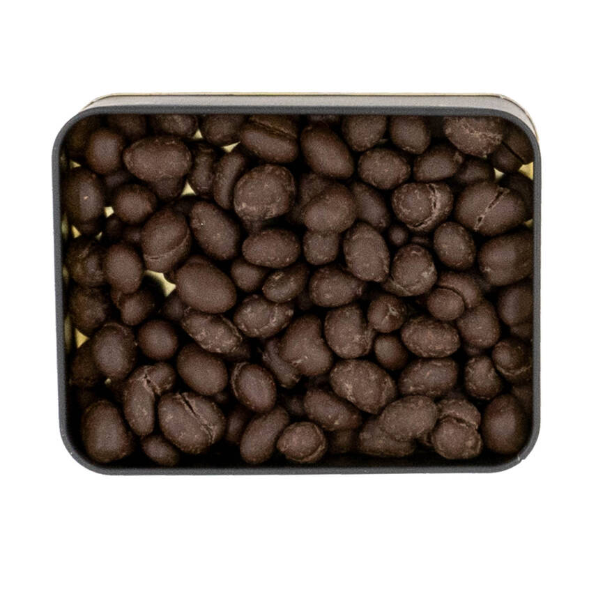 Elamore Şeker İlavesiz, Glütensiz, Vegan Turna Yemişi Bitter Çikolata Küçük Kare Metal Kutu 150 gr - 2