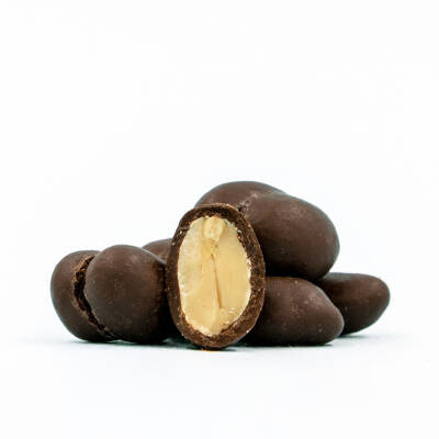 Elamore Şeker İlavesiz, Glütensiz, Vegan Yer Fıstıklı Bitter Çikolata - Doypack 50 gr - 2