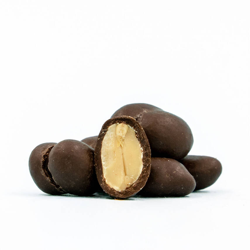 Elamore Şeker İlavesiz, Glütensiz, Vegan Yer Fıstıklı Bitter Çikolata - Doypack 50 gr - 2