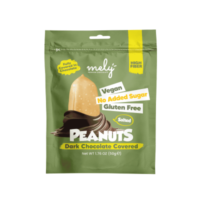 Mely Şeker İlavesiz, Glütensiz, Vegan Arjantin Fıstıklı Bitter Çikolata 50 gr - Mely Çikolata